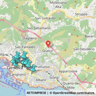 Mappa Piazza di Santa Maria, 16144 Genova GE, Italia (3.07091)