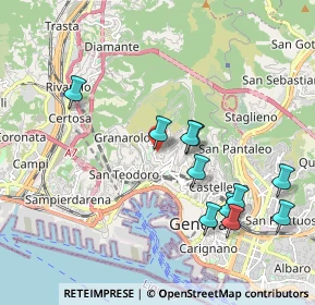 Mappa Via Napoli, 16134 Genova GE, Italia (2.02364)