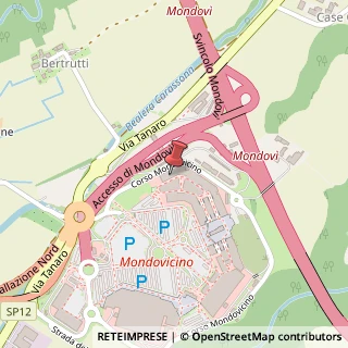 Mappa Piazza Mondovicino, 183, 12084 Mondovì, Cuneo (Piemonte)