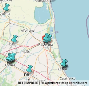 Mappa Via Giacomo Battuzzi, 48123 Ravenna RA, Italia (22.33471)
