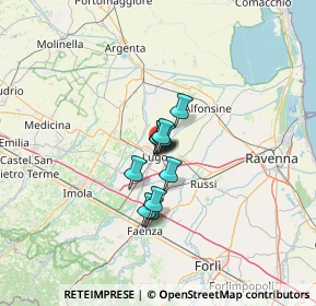 Mappa P.le Tiziano, 48022 Lugo RA, Italia (6.45727)