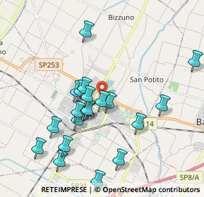 Mappa P.le Tiziano, 48022 Lugo RA, Italia (1.9515)