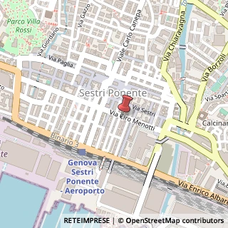 Mappa Via Monterotondo, 2R, 16154 Genova, Genova (Liguria)