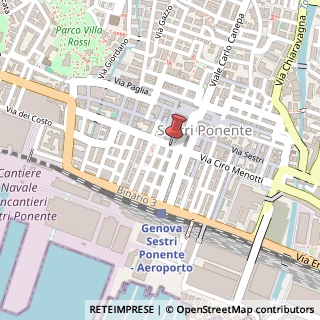 Mappa Via Ursone da Sestri, 4, 16154 Genova, Genova (Liguria)