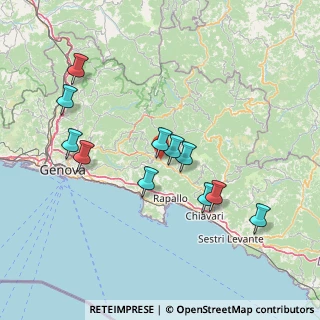 Mappa Via Terrarossa Colombo, 16047 Moconesi GE, Italia (14.69727)
