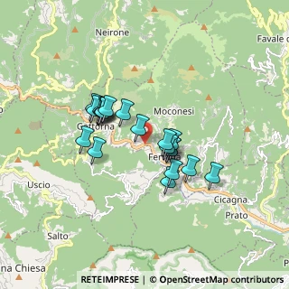 Mappa Via Terrarossa Colombo, 16047 Moconesi GE, Italia (1.3525)