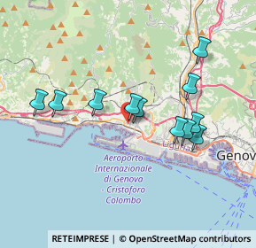 Mappa Via Pietro Mascagni, 16154 Genova GE, Italia (3.42545)