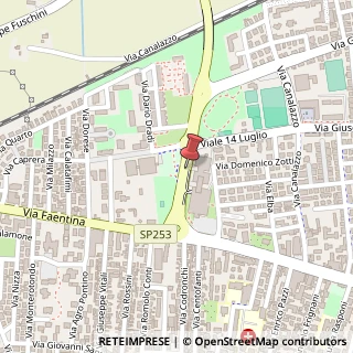 Mappa Via Cavina, 19, 48123 Ravenna, Ravenna (Emilia Romagna)