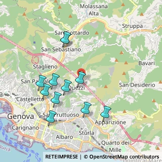 Mappa Via degli Oleandri, 16144 Genova GE, Italia (1.97)