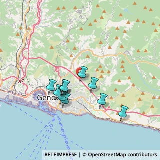 Mappa Via degli Oleandri, 16144 Genova GE, Italia (3.14091)