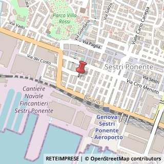 Mappa Via Gino Capponi,  8, 16100 Genova, Genova (Liguria)