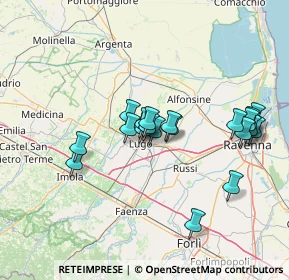 Mappa Via Pulicari G., 48022 Lugo RA, Italia (12.821)
