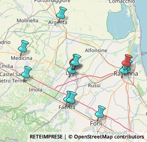 Mappa Via Pulicari G., 48022 Lugo RA, Italia (16.045)