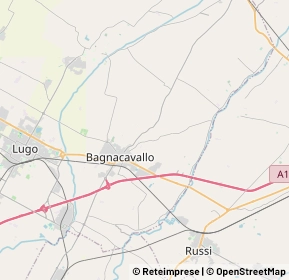 Mappa 48012 Bagnacavallo RA, Italia (5.485)