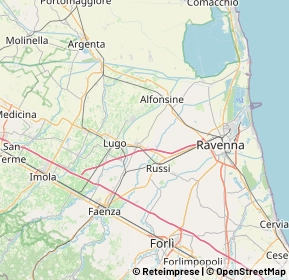Mappa 48012 Bagnacavallo RA, Italia (19.82077)