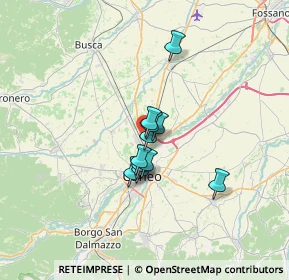 Mappa Via della Motorizzazione, 12100 Cuneo CN, Italia (4.06091)