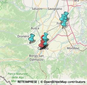 Mappa Via della Motorizzazione, 12100 Cuneo CN, Italia (9.33357)