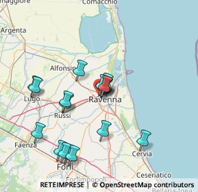 Mappa Via Castelfidardo, 48123 Ravenna RA, Italia (14.28529)