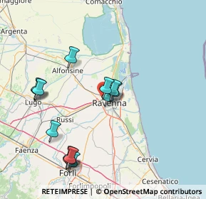 Mappa Via Castelfidardo, 48123 Ravenna RA, Italia (15.61)