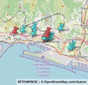 Mappa Via Ruggero Leoncavallo, 16154 Genova GE, Italia (1.22308)