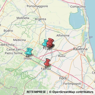 Mappa Via G. Leopardi, 48022 Lugo RA, Italia (6.76182)