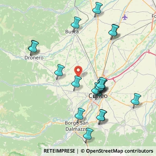 Mappa Via Passatore, 12010 Cervasca CN, Italia (9.062)