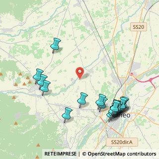 Mappa Via Passatore, 12010 Cervasca CN, Italia (5.1035)