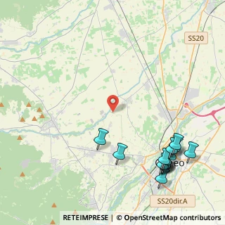 Mappa Via Passatore, 12010 Cervasca CN, Italia (5.785)