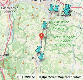 Mappa Via Rossini, 40065 Pianoro BO, Italia (5.42545)