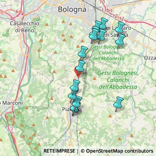 Mappa Via Rossini, 40065 Pianoro BO, Italia (4.02733)