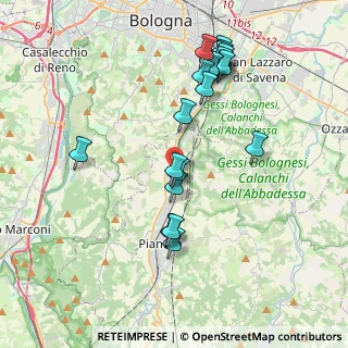 Mappa Via Rossini, 40065 Pianoro BO, Italia (4.0125)