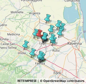 Mappa Via Concordia, 48022 Lugo RA, Italia (9.593)
