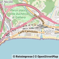 Mapa Genova