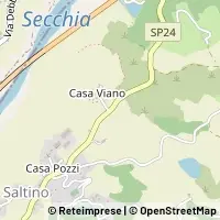 Map Prignano sulla Secchia