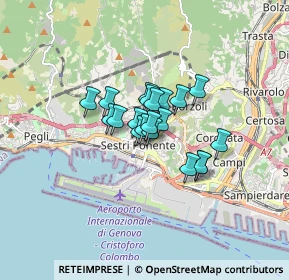 Mappa Via Gabrio Casati, 16154 Genova GE, Italia (0.946)