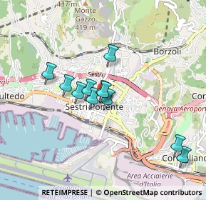 Mappa Via Gabrio Casati, 16154 Genova GE, Italia (0.71455)