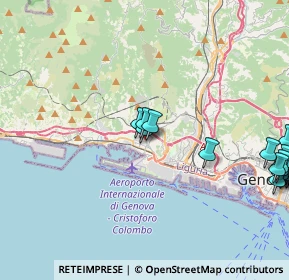 Mappa Via Gabrio Casati, 16154 Genova GE, Italia (6.0475)