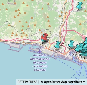 Mappa Via Gabrio Casati, 16153 Genova GE, Italia (5.9715)