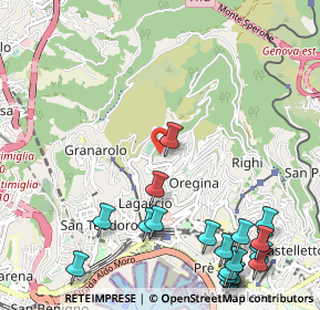 Mappa Vesuvio 2, 16134 Genova GE, Italia (1.54)