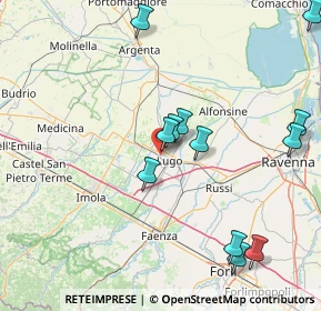 Mappa Via Crociar Basso, 48022 Lugo RA, Italia (17.88917)