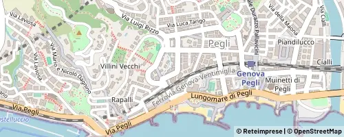 Mappa Genova