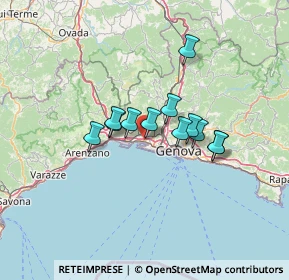 Mappa Via Antonio Canobbio, 16154 Genova GE, Italia (9.53417)
