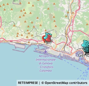 Mappa Via Antonio Canobbio, 16154 Genova GE, Italia (6.6355)