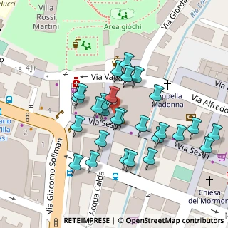 Mappa Piazza Albertina, 16154 Genova GE, Italia (0.04643)