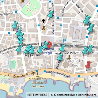 Mappa Piazza Amilcare Ponchielli, 16156 Genova GE, Italia (0.167)