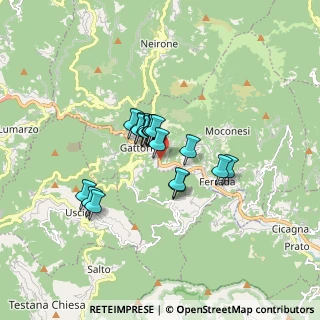 Mappa Strada Statale, 16047 Moconesi GE, Italia (1.065)