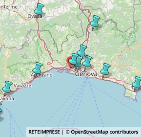 Mappa Via Merano, 16154 Genova GE, Italia (22.33143)