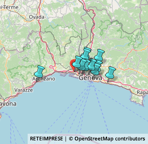 Mappa Via Merano, 16154 Genova GE, Italia (7.49364)