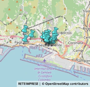 Mappa Via Merano, 16154 Genova GE, Italia (0.682)