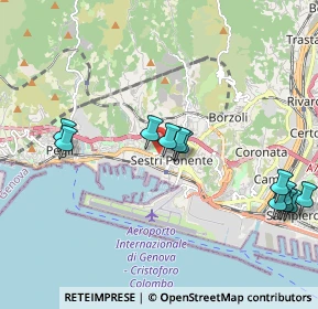 Mappa 16154 Genova GE, Italia (2.23083)